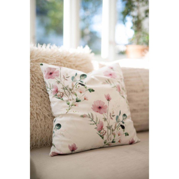 Putetrekk Lilly 45x45cm blomster Rosa blomster - Bilde 2