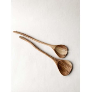 Salatbestikk akasietre 37cm s/2