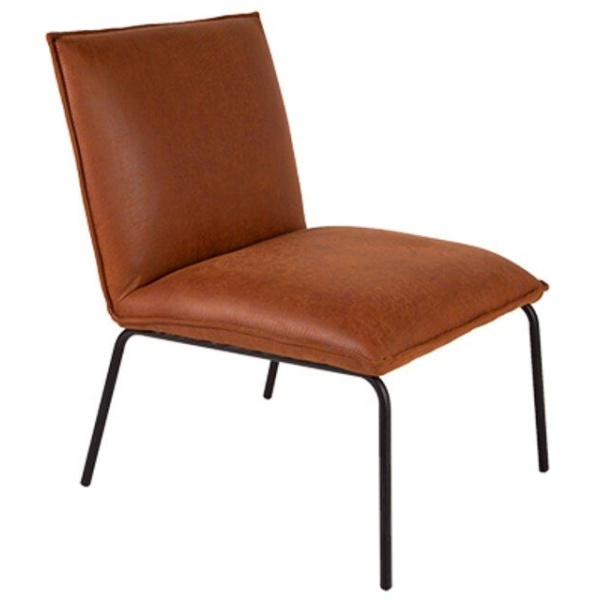Namsen Lenestol Cognac 73,5x63x85,5 cm PU