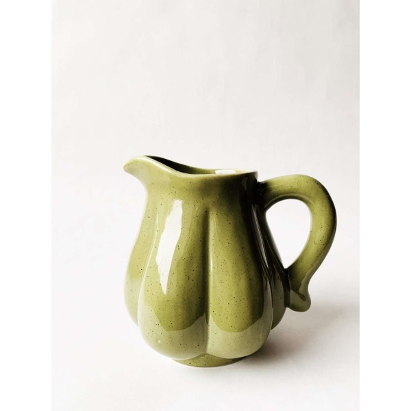 Mugge keramikk h14 cm grønn