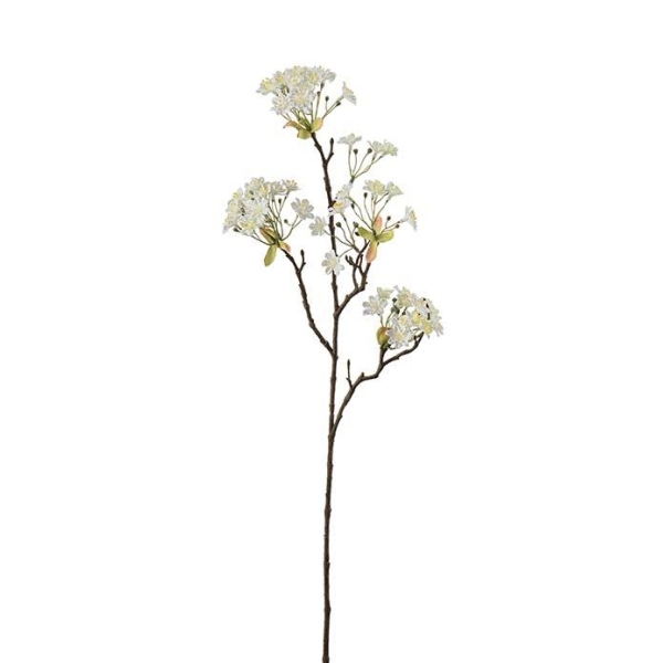 Lønnblomma Hvit H70cm