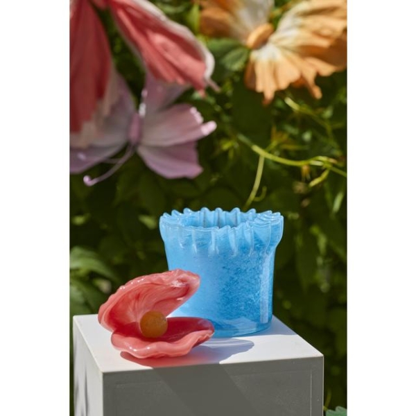 Vilte Lyslykt D11,5 H11,5 cm Gul - Bilde 2
