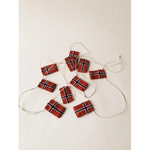 Flagg girlander 10 stk