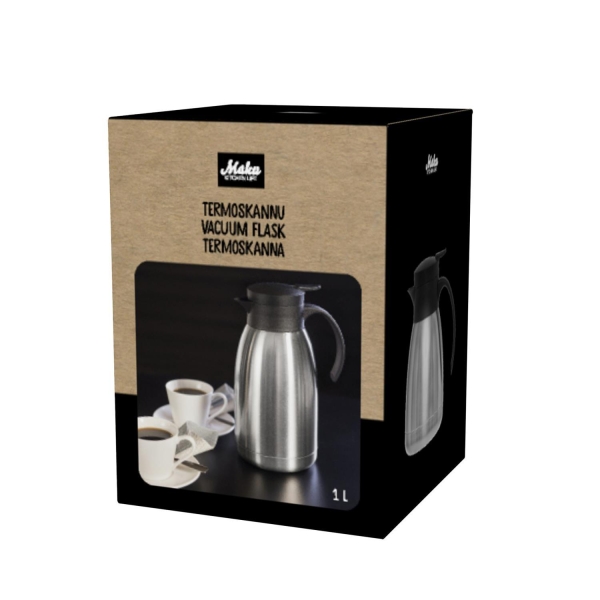 Kaffekanne stål 1L - Bilde 2