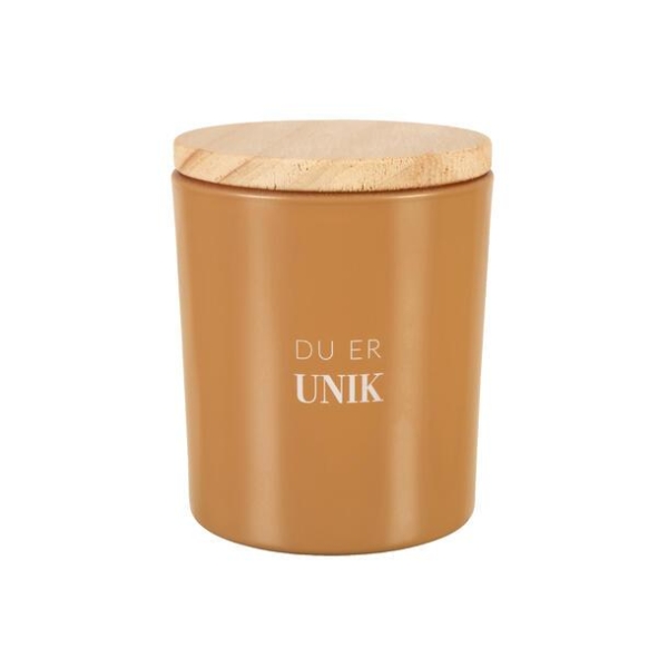 Duftlys "Du er unik"