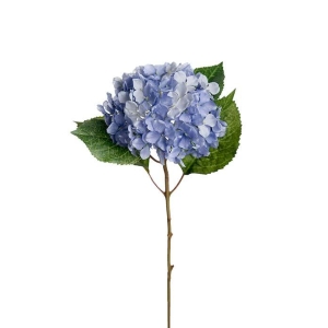 Hortensia blå på stilk H 40cm