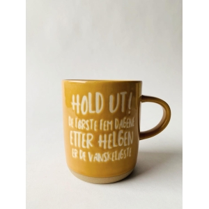 Krus "Hold ut!"