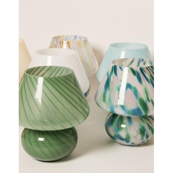 Lampe Joyful grønn/blå 19xø15cm - Bilde 2