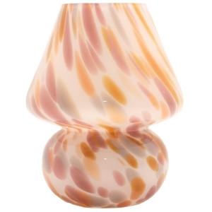 Lampe Joyful gul/rosa 19xø15cm