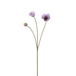 Valmue blå H 75cm