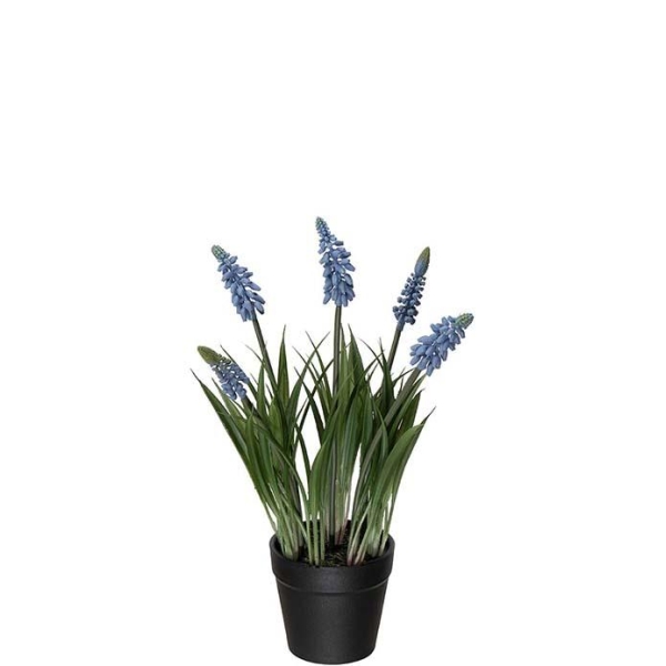 Perleblomst Blå 28cm