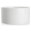 Bolle rund "Chips" Ø:24 cm hvit - Bilde 2