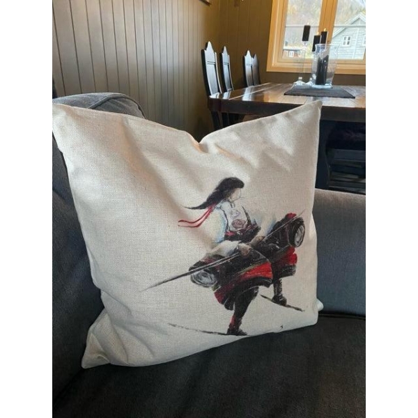 Bunad putetrekk 50x50cm 100%Lin