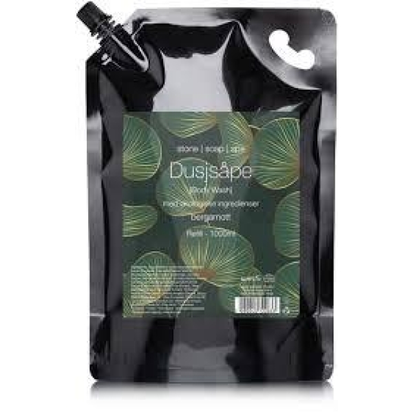 Dusjsåpe Bergamott Refill 1000ml