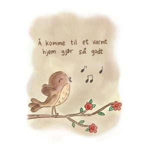 Anne kort - Varmt hjem