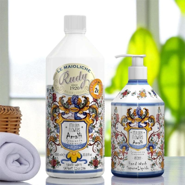 Refill såpe Amalfi Peony 1L - Bilde 2