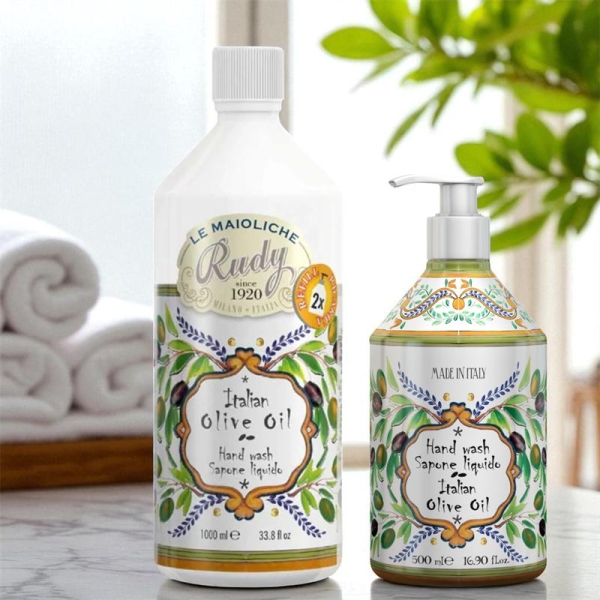Refill såpe Italian Olive Oil 1L - Bilde 2
