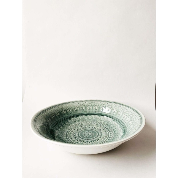 Valborg Serveringsbolle D30 cm Sjøgrønn
