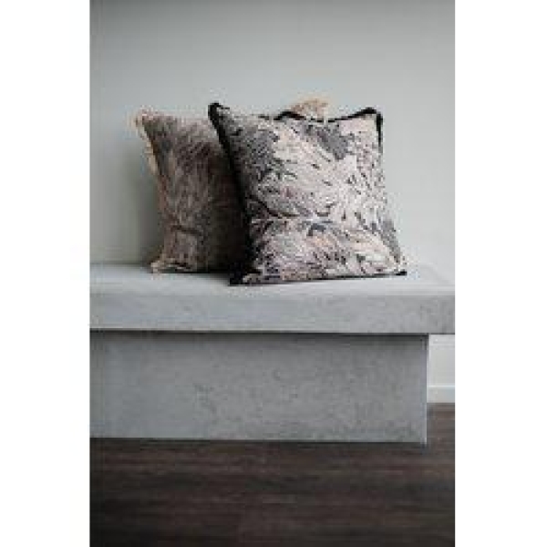 Putetrekk Farah sort m mønster 47x47cm - Bilde 2
