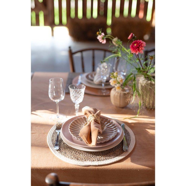 Serviett Vide Peach 45x45 - Bilde 2