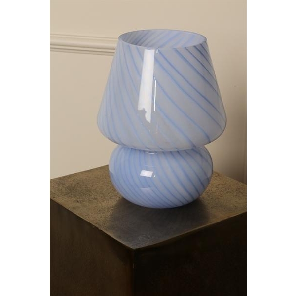 Lampe Joyful blå 19xø15cm - Bilde 2