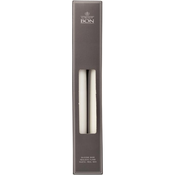 Led Kronelys sand H25,5cm - Bilde 2