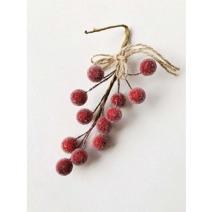 Kvist med røde bær 18 cm