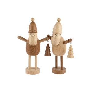 Julenisse i tre 23 cm Pris per stk.