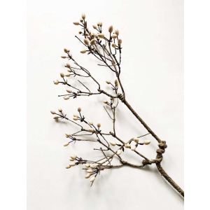 Gren med bær creme 85 cm