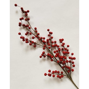 Gren med røde bær 70 cm