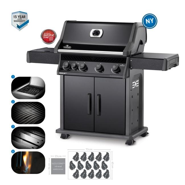 Gassgrill Rogue XT 525 sort Napoleon (RXT525SIBPK) - Bilde 6