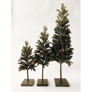 Grantre på fot h 41 cm