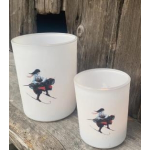 Bunad telysholder stor