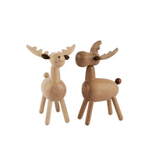 Elg i tre 19 cm Pris per stk.