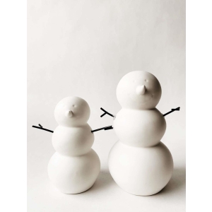 Snømann h 14 cm