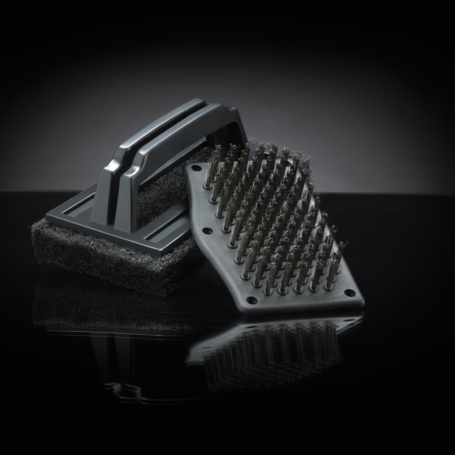 Børstehode til grillbørste 422008 + skuresvamp - Bilde 2