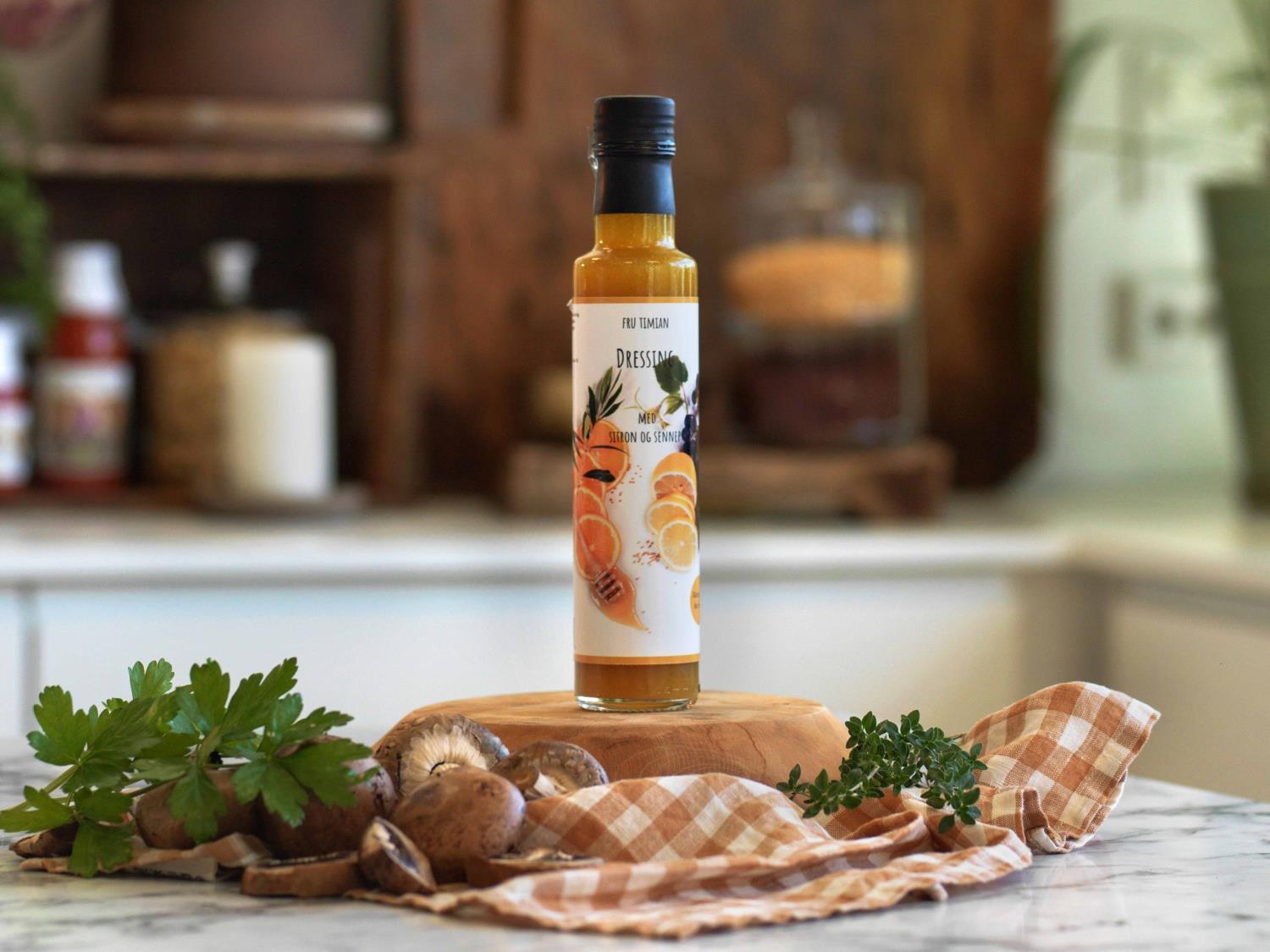 Dressing med sitron og sennep - Bilde 2