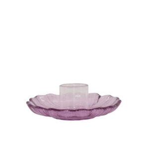 Glass lysestake Lilla H 4,5 D 10,5 cm