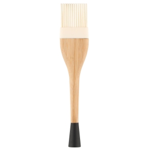 Bakepensel bamboo sort natur