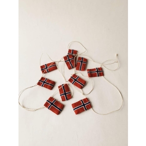 Flagg girlander 10 stk