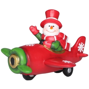 Reinsdyr/snømann på fly 12,5cm Pris per stk.