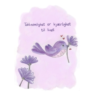 Anne kort - Takknemlighet er kærlighet