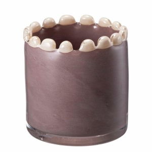 Isabel Lyslykt D11 H10,5 cm pale/purple