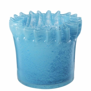 Vilte Lyslykt D11,5 H11,5 cm Blå