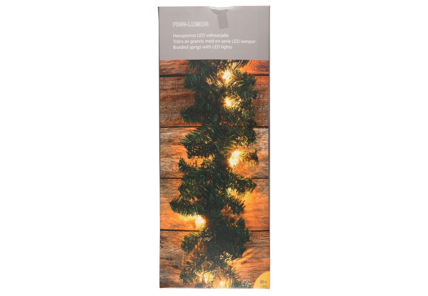 Girlander med 80 led lys 5m - Bilde 2