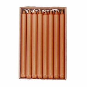 1 Kronelys Økologisk 100%stearin Caramel