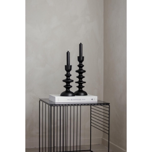 Wave Lysestake Sort H20cm