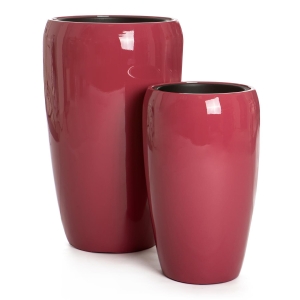 Milano potte STOR jordrød 1 stk