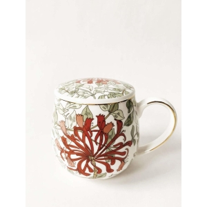 Krus med lokk og sil Kaprifol