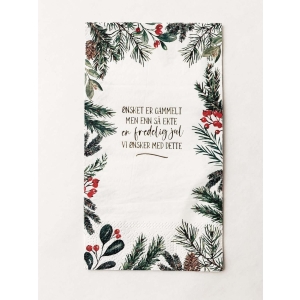 Serviett Buffet "En fredelig jul"